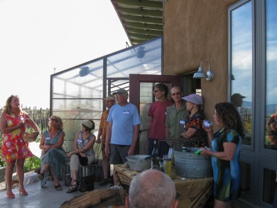 Taos Garden Party hosted by Dan Jones